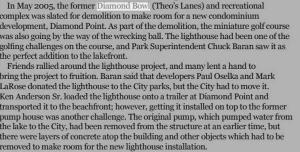 Theos Lanes (Diamond Bowl) - 2017 Article